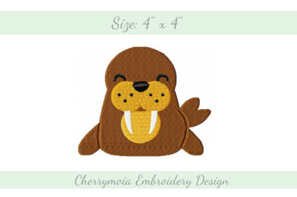 Baby Walrus Embroidery Review