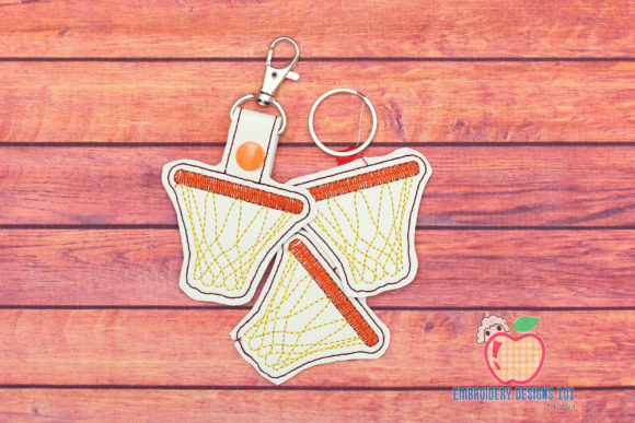 Basketball Net ITH Key Fob Pattern Review