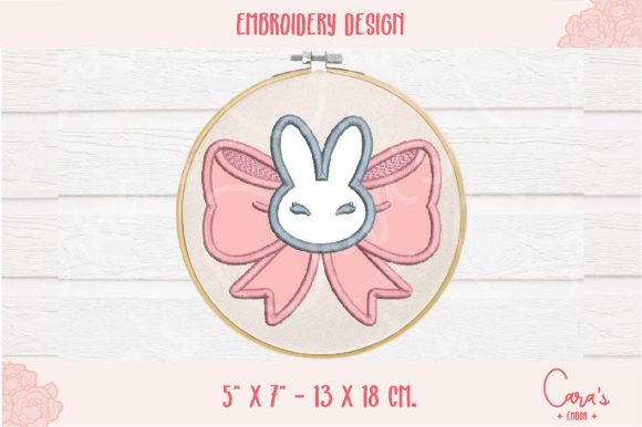 Cara's Embor Bunny Bow Applique Review