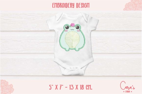 Cara's Embor Frog Flower Applique Review