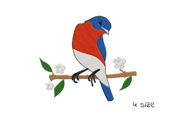Cute Bird on a Branch Embroidery Review