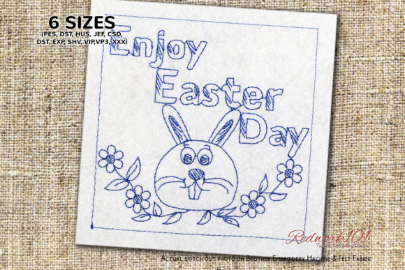 Enjoy Easter Day Bluework Review