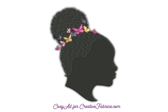 Girl with Butterflies Embroidery Design Review