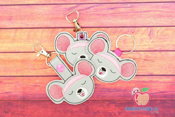 Happy Mouse Face Keyfob Keychain ITH Review