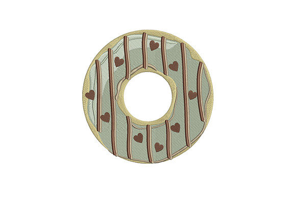 Heart Sprinkled Donut Embroidery Review