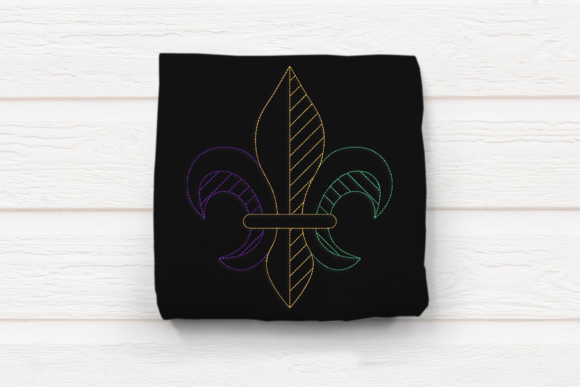 Linework Fleur De Lis Embroidery Review