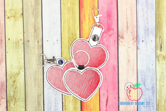 Love Heart in the Hoop Keyfob Review
